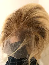 Nadula-pelucas de cabello humano Rubio degradado, peluca completa de encaje prearrancado con pelo de bebé, peluca con malla Frontal 13x 4/360, peluca Frontal de encaje T4/613