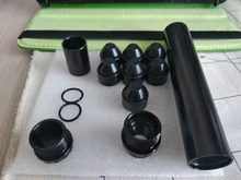 Filtro de combustible clásico de 6 pulgadas, 4 colores, para Napa 4003 y Wix 24003, 1/2-28 y 5/8-24 Alu. Trampa solvente solo para coches