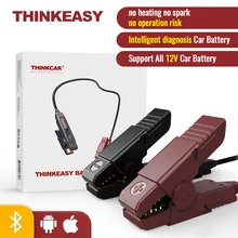 THINKCAR-probador de batería de vehículo, herramientas de diagnóstico de coche, Bluetooth, 12V, 2000CCA, Cricut