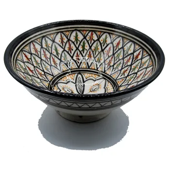 

Salad Bowl Fruit Bowl Centerpieces Morocco Ceramic Terracotta 0908190915