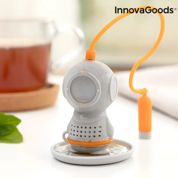 Силиконовый чайный заварочный дайвер · t InnovaGoods