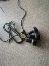 Signal-Lamp Day-Lights Led Eagle Auto Waterproof White Yellow Blue DC Backup Eye Red