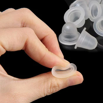 100Pcs Disposable Tattoo Ink Cup Caps Small&Big