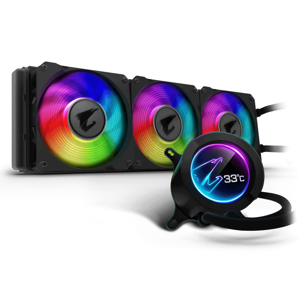 Водяная система охлаждения Gigabyte Aorus Liquid Cooler 360|Кулеры/вентиляторы/системы