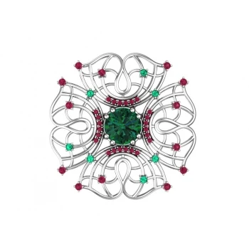 

Brooch Silver 925