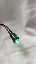 Plastic-Holder Round Water Pre-Wired 10-100pcs DC 12V with Clear LED Blue/rgb 3mm/5mm