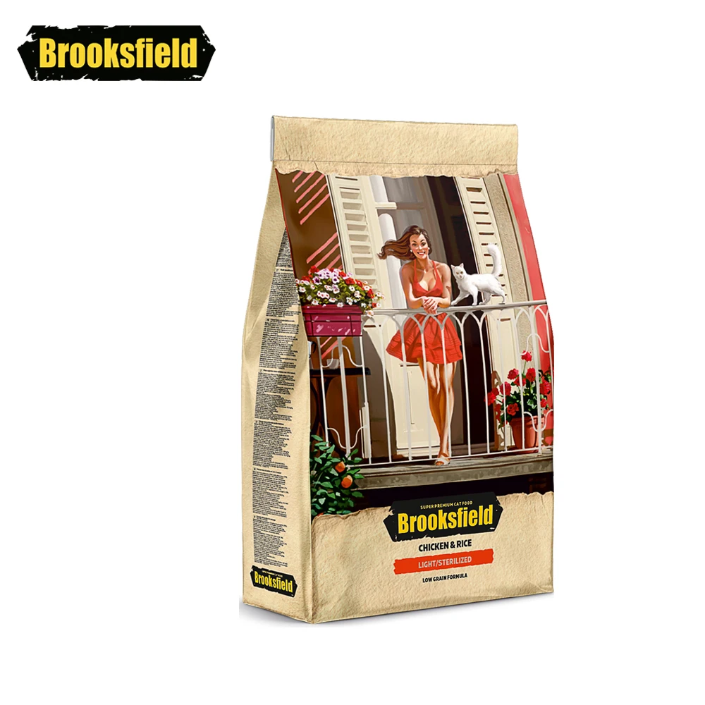 BROOKSFIELD Adult Cat Light/Sterilized Chicken с избыточным весом и стерилизованных 2кг Курица/рис