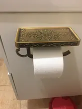 Rack-Accessory Toilet-Paper-Holder Bathroom-Storage Antique Tssue Brass YT-1492B