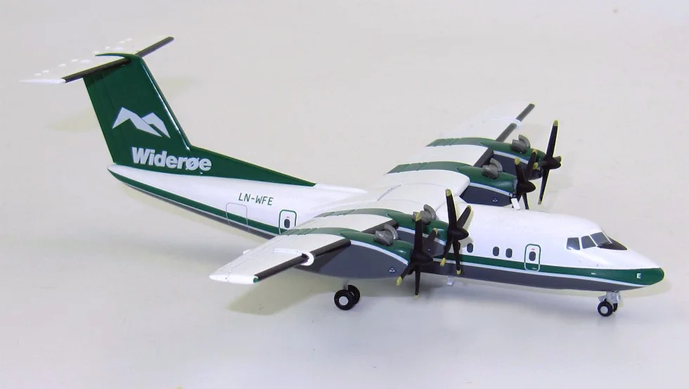 Модель самолета De Havilland Canada DHC-7 Wideroe’s Flyveselskap |