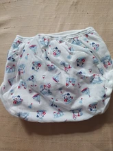 Pañal reutilizable para bebé, pantalones de tela, pañales de entrenamiento para niños, tamaño ajustable, lavable y transpirable, ecológico