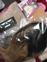 Lace Wig Blonde Human-Hair Brown Pre-Plucked Straight T427 Roots Remy 180-%