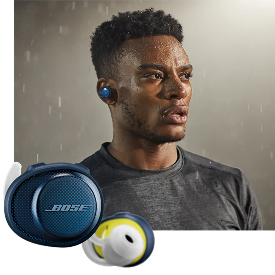 Bose SoundSport Free True беспроводные Bluetooth наушники TWS спортивные наушники водонепроницаемые наушники гарнитура с микрофоном