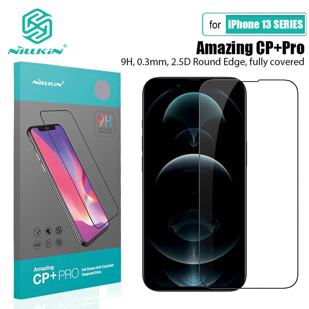 Фото Закаленное защитное стекло Nillkin CP +/9 H/H + Pro для iPhone 13 Pro Max №4