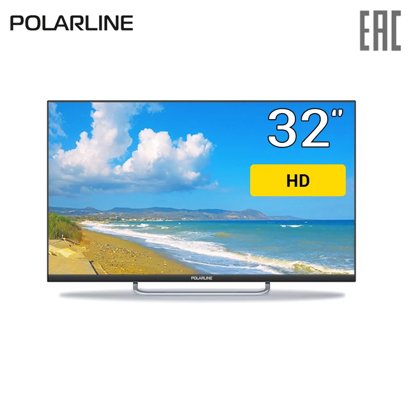 Телевизор 32" POLARLINE 32PL14TC HD [безрамочный экран]