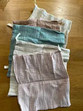 5 uds alimentación de bebé Toalla de gasa suave Toalla de baño recién nacido Saliva toalla paño del Burp D09 20 Dropshipping. Exclusivo.