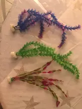 Tank-Decoration-Accessories Plastic Aquarium Water-Plants Artificial Green Fake Home