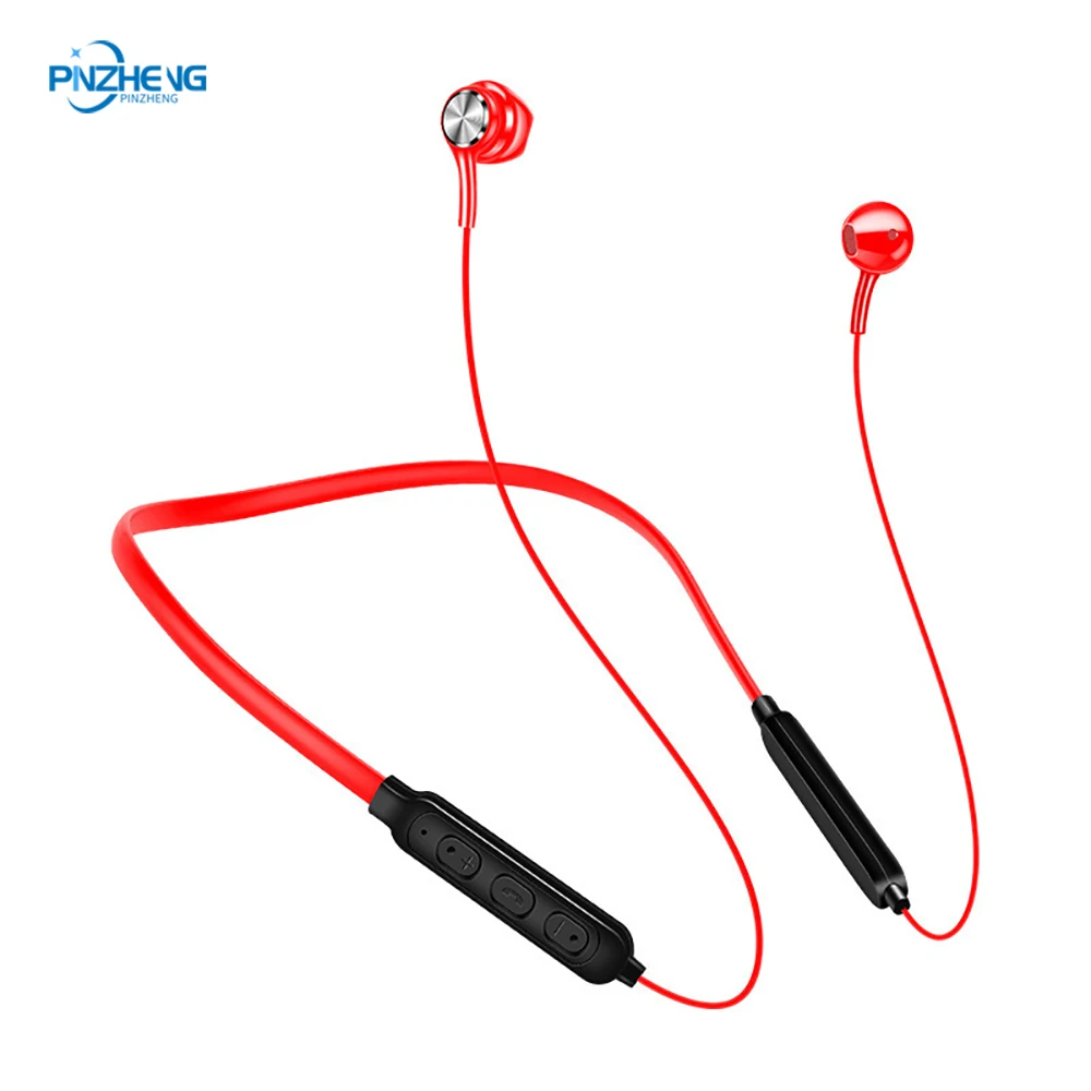 

New PINZHENG Wireless Bluetooth Neckband Earphones Smart Magnetic Ergonomics Waterproof Noise Reduction HD Call Sports Earbuds