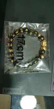 Pixiu Bracelet Charm Obsidian-Stone Gifts Feng Shui Wealth Buddha Gold Black Womens