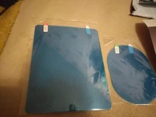 parasol coche parabrisas delantero 4 Uds suave niebla coche de la película trasera película protectora para espejo ventana claro impermeable protector para espejo retrovisor Anti-glare película transparente