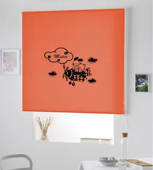 

Blind Iroa customizable Child/Puppy Aviator! ROLLER BLINDS TRANSLUCENT! (ORANGE 100X175)