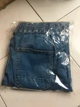 Pantalones vaqueros ajustados de talla grande para hombre, Vaqueros ajustados a rayas, elásticos, Hip Hop, rasgados hasta la rodilla, ropa para hombre