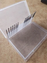 Caja de almacenamiento clara de 10/20/30 ranuras para limas de uñas, contenedor para accesorios de uñas