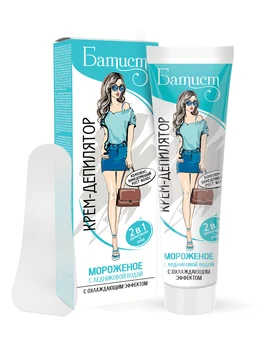 

Cream depilator Baptiste ice cream with cooling effect, 100 ml