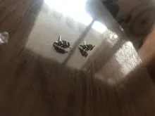 Pendientes de plata de ley 100% para mujer y niño, joyería con plumas, cara, flor, pájaro, aretes de estudio niñas, regalo, 925