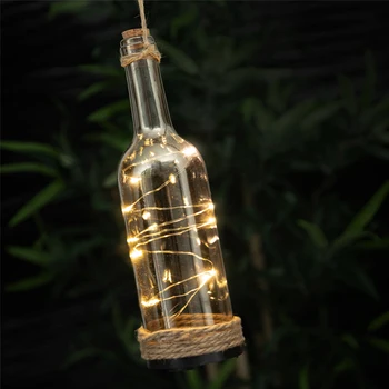 

Decorative Glass Bottle with LED Lights