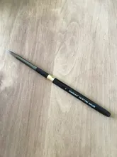 Pinceles para pintar con pelo de ardilla, pinceles para pintar con pelo de ardilla, pinceles para pintar, pinceles artísticos de acuarela para dibujar, suministros de arte, 1 Uds.