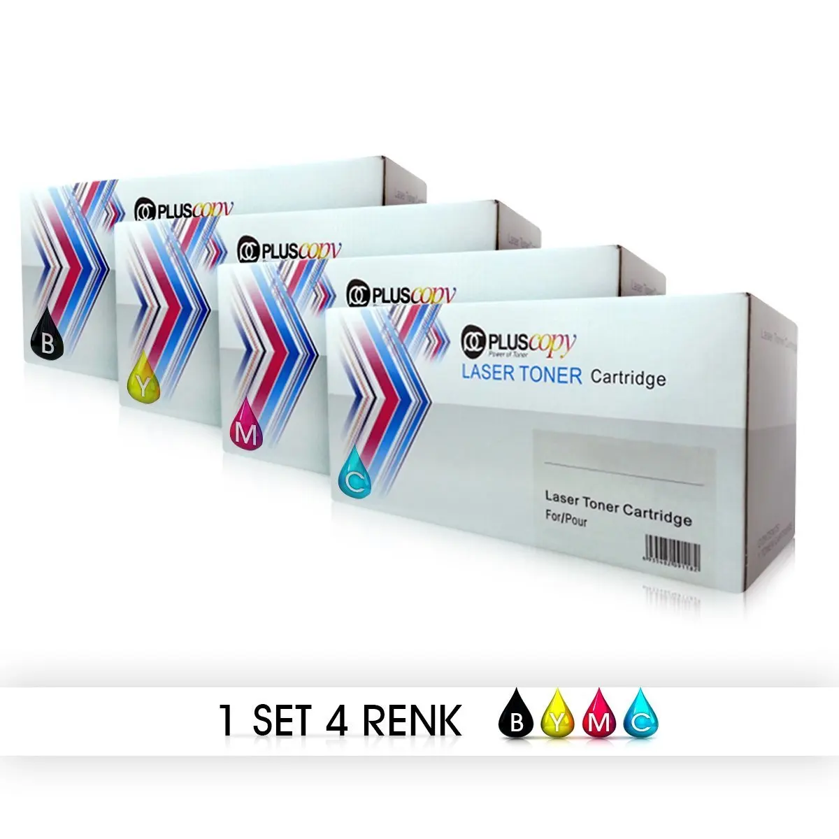 CANON CRG-045 1 Suit 4 Color Imported Equivalent TONER - MF631Cn, MF633Cdw, MF635Cx GΓΌveniilr Quality Cost Effective Live Printer