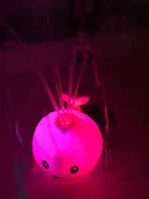 Juguete de baño para bebé, ducha, agua de baño, juguete de aerosol, ballena de dibujos animados, aspersor eléctrico de inducción, música, luz colorida, juguete de agua