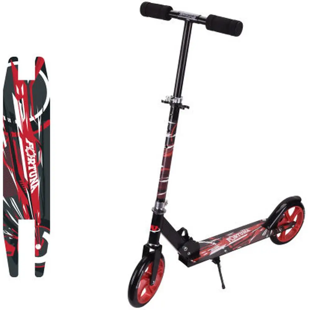 Самокат Navigator Fortuna черно-красный Т59975 | Спорт и развлечения