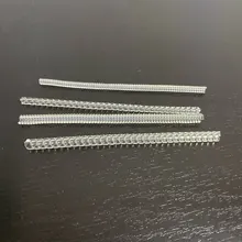 Ajustador de tamaño de anillo en espiral Vintage, herramientas de ajuste de anillo en espiral, piezas de joyería, accesorios de anillo más grande, 4 Uds.