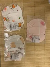 Guantes antiarañazos de algodón para bebé, protección facial para recién nacido, mitones guante, accesorios infantiles, 100%