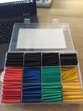 Tubes Cable-Sleeve-Kit Shrink-Tubing-Insulation Shrinkable Polyolefin-Wire Assortment