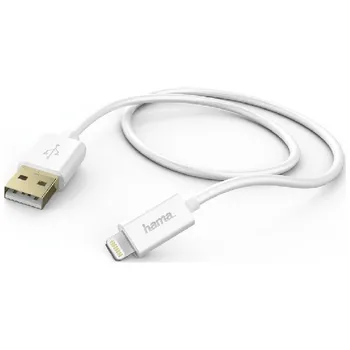

Cable Hama goldmfi lightning MFI-USB 2.0 White 1.5 m (00173640)