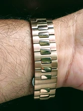 PLADEN-Reloj de pulsera de cuarzo para hombre, de negocios, de lujo, a la moda, correa de acero inoxidable, azul degradado, reloj calendario a prueba de agua