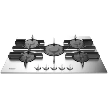 

Hob FTGHL 751 D/IX/has Gas burner with Vertical Flame 5 burners Gas color InoxHOTPOINT372.09