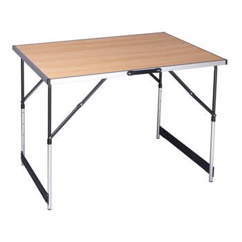 WOLTU Aluminum Steel Folding Camping Table Folding BBQ Dining Table Garden Balcony Table for Family BBQ, Picnic 1