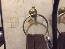 Faucet Towel-Ring Paper-Holder Soap-Dish Toilet-Brush Bathroom-Accessories Bath-Rack