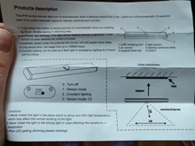 Closet-Light Wardrobe Cupboard Night-Lamp Led-Motion-Sensor Under-Cabinet Leds Kitchen-Stairs
