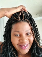 Mirras Mirror-extensiones de pelo trenzado sintético, pelo de ganchillo, 10 14 18