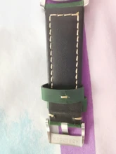 Hecho a mano Color a 4 accesorios de reloj Vintage Caballo Loco genuino de cuero 20mm 22mm 24mm 26mm correa de reloj y banda de reloj