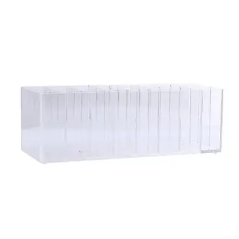 

Transparent rectangular acrylic lipstick storage box 22.5x7.5cm-1