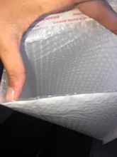 Bolsas de sobre con autosellado para mensajería, sobres acolchados de espuma de polivinilo, impermeables, 20x24cm, 50 unids/lote