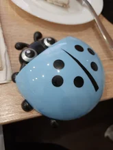 Toothbrush-Holder Rack Hanging-Organizer Suction-Cup Ladybug Bathroom-Accessories Wall-Mount