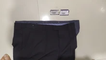 Hombres de traje pantalones de verano vestido de seda pantalones plisado doble pantalones de alta calidad gran hombre 46 48 50 52 54 56 de talla grande