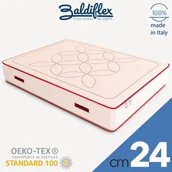 

Memory Foam mattress Amour, High 24 cm Removable Ergonomic Made in Italy