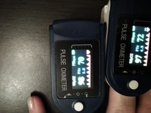 oximetro Monitor de oxígeno en sangre OLED, oxímetro Digital de pulso para dedo, saturación de oxígeno en sangre, sin batería, 1 unidad